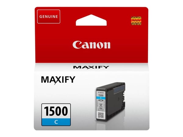 Canon PGI-1500 C - 4.5 ml - cyan - original - blekkbeholder - for MAXIFY MB2050, MB2150, MB2155, MB2350, MB2750, MB2755