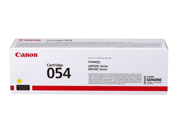 Canon 054 - Gul - original - tonerpatron - for imageCLASS LBP622Cdw, MF641CW, MF642Cdw, MF644Cdw
