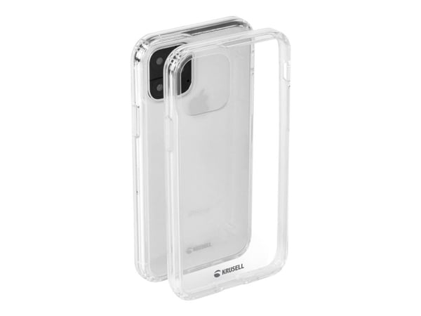 Krusell Kivik - Baksidesskydd för mobiltelefon - polykarbonat, termoplastisk polyuretan (TPU) - transparent - för Apple iPhone 11 Pro Max