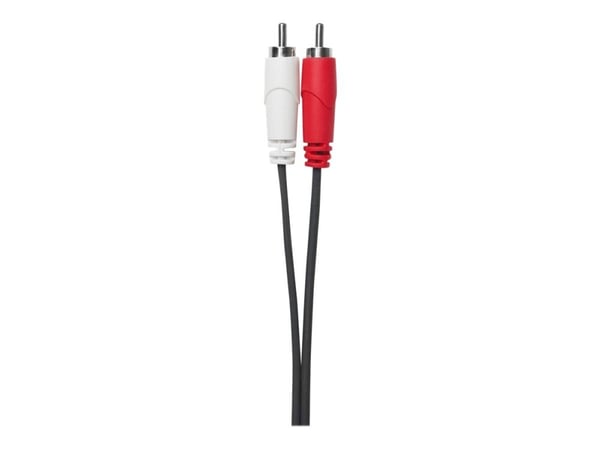 VivoLink - Lydkabel - RCA x 2 hann til mini-phone stereo 3.5 mm hunn - 20 cm - dobbeltisolert