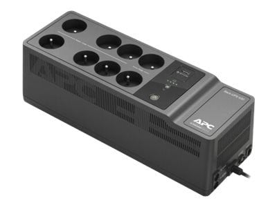 APC Back-UPS BE650G2-FR - UPS - AC 220/230 V - 400 watt - 650 VA - USB - utgangskontakter: 8 - Frankrike, Belgia - svart
