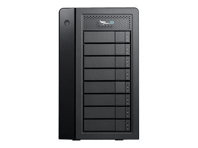 Promise Technology Pegasus32 R8, 64 TB, HDD, 11 kg, Tower, Musta