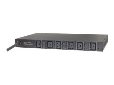 APC Basic Rack PDU - Strømfordelerenhet (kan monteres i rack) - AC 400 V - 22 kW - 3-faset - inngang: IEC 60309 - utgangskontakter: 6 (IEC 60320 C1...