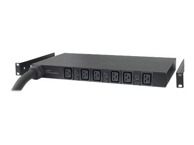 APC Basic Rack PDU - Strømfordelerenhet (kan monteres i rack) - AC 400 V - 22 kW - 3-faset - inngang: IEC 60309 - utgangskontakter: 6 (IEC 60320 C1...