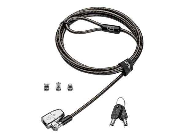 Kensington ClickSafe 2.0 Universal Keyed Laptop Lock - Sikkerhetskabellås - 1.8 m
