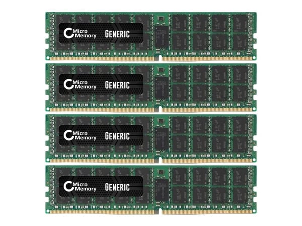 CoreParts - DDR3 - sats - 64 GB: 4 x 16 GB - DIMM 240-pin - 1866 MHz / PC3-14900 - registrerad - ECC