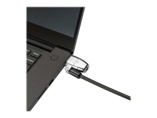 Kensington ClickSafe 2.0 Universal Keyed Laptop Lock - Sikkerhetskabellås - 1.8 m