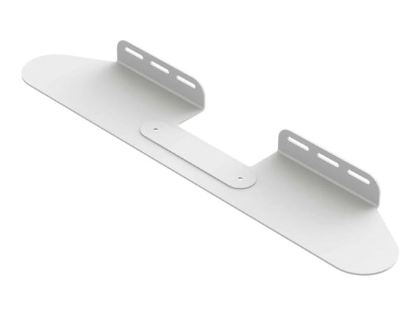 Flexson B-FWM - Brakett - for lydplanke - høykvalitets stål - hvit - veggmonterbar - for Sonos Beam