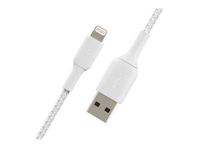 Belkin BoostCharge - Lightning-kabel - Lightning hann til USB hann - 15 cm - hvit