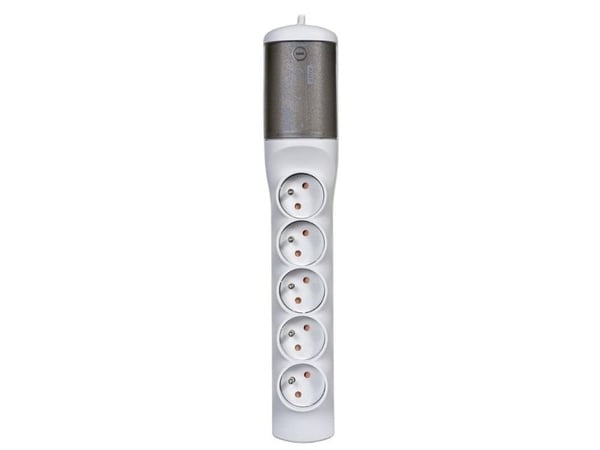 HSK DATA acar XP ultra, 5 AC-utganger, 230 V, 50 Hz, 10 A, Grå, Plast