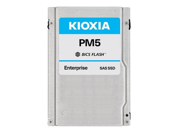 KIOXIA PM5-V Series KPM51VUG6T40 - SSD - 6400 GB - intern - 2.5" - SAS 12Gb/s