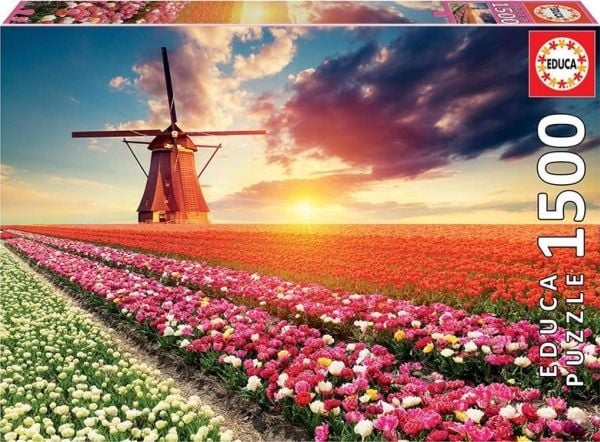 Educa 1500 Tulips Landscape