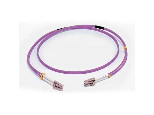 C2G 1m LC/LC OM4 LSZH Fibre Patch - Purple - Patch-kabel - LC multiläge (hane) till LC multiläge (hane) - 1 m - 1 m - fiberoptisk - duplex - 50/125...