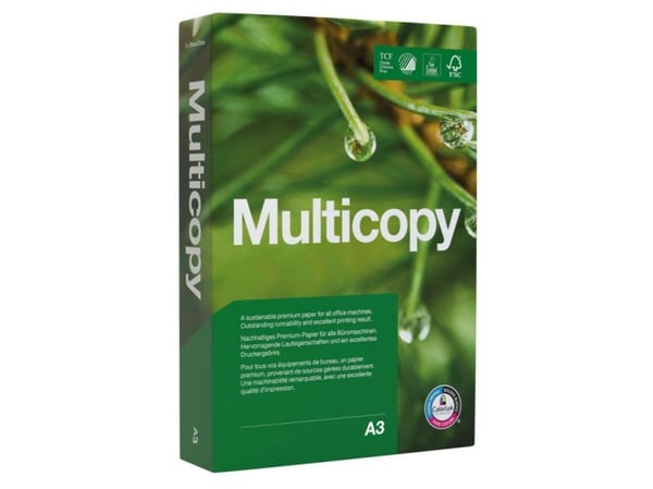 Skrivarpapper MultiCopy Original A3 160g vit - (250 ark)