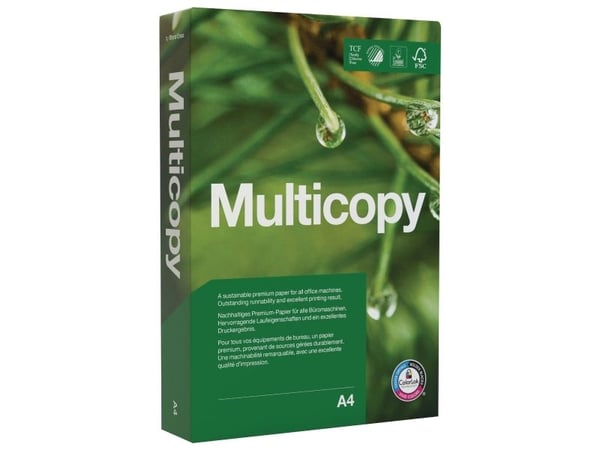 Printerpapir MultiCopy Original A4 80g hvid - med 4 huller - (500 ark)