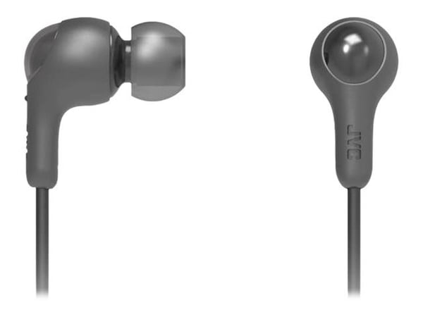 JVC HA-FX9BT Gumy - Ørepropper med mikrofon - i øret - Bluetooth - trådløs - svart