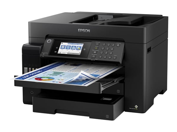 Epson EcoTank ET-16650 - Multifunksjonsskriver - farge - ink-jet - A3 plus (311 x 457 mm) (original) - A3 (medie) - opp til 25 spm (trykking) - 550...