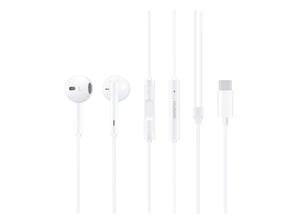 Huawei 55030088, Kabel, Samtal/musik, Headset, Vit