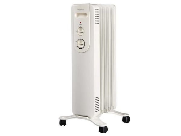 Radiator Oliefyldt NOVA 15 1500W 230V m/stikprop, på hjul