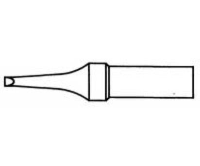 Weller ET R, Loddespiss, Weller, WEP 70, 1 stykker, 1,6 mm, 34,5 mm
