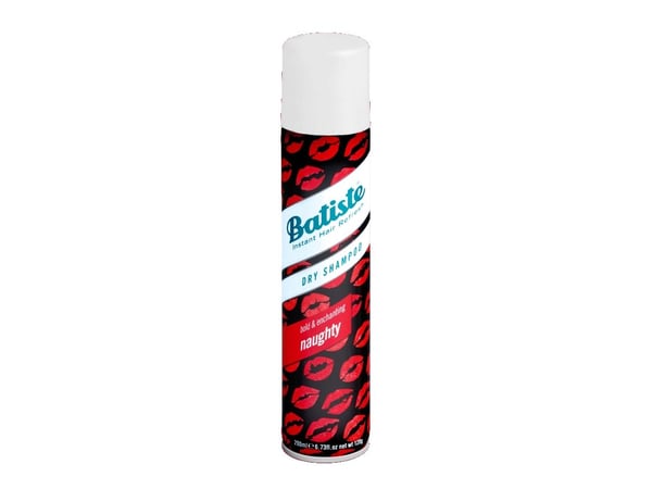 Batiste tørrshampo for hår Naughty 200 ml