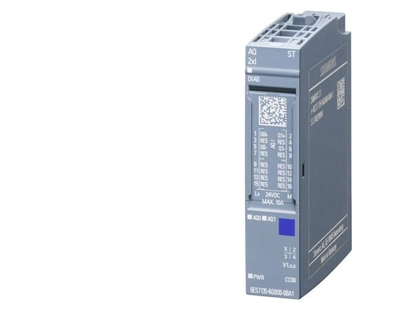 Siemens 6ES7135-6GB00-0BA1, Analog, Systemeffekt, Flerfarget, 39 g, 65 mm, 23 mm