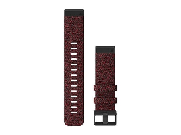 Acc,fenix 6 22mm QuickFit Heathered Red Nylon Band
