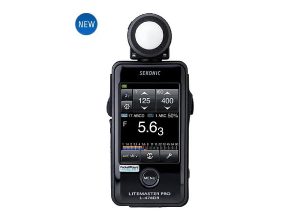 Sekonic L-478DR, 57 mm, 140 mm, 26 mm, 130 g, AAA, 1,5 V