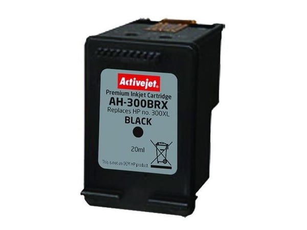 Activejet AH-300BRX, Høyt (XL) utbytte, Pigmentbasert blekk, 20 ml, 1 stykker