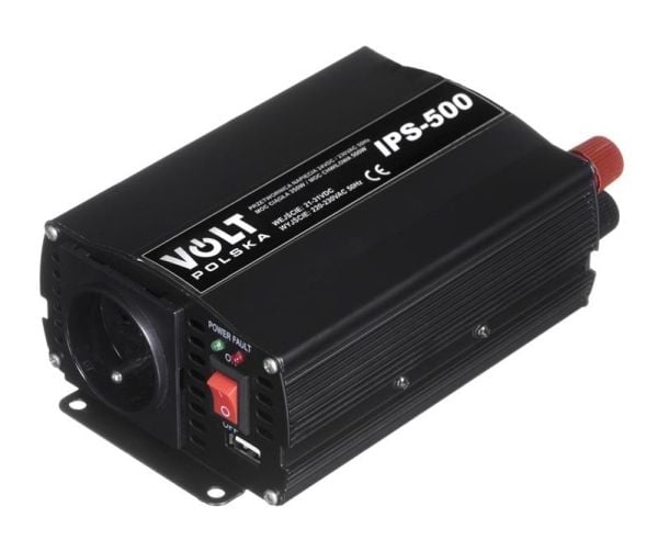 Azo växelriktare 350/500W 24/230V (4PRZ24230IPS500)