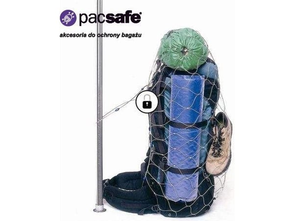 Pacsafe 120L, Matkatavaralukko, Mikä tahansa tuotemerkki, Polykarbonaatti, Ruostumaton teräs, Ruostumaton teräs, Reppu, 120 mm