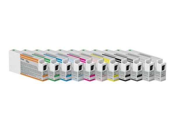 Epson T596A - 350 ml - oransje - original - blekkpatron - for Stylus Pro 7900, Pro 7900 AGFA, Pro 9900, Pro WT7900, Pro WT7900 Designer Edition