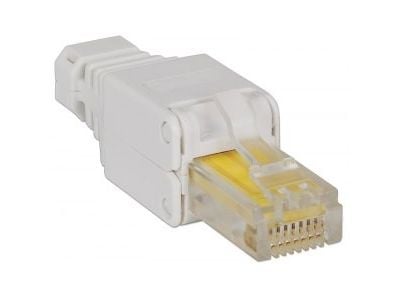 Manhattan moduluttak RJ45, UTP, CAT 6, grå (790482)