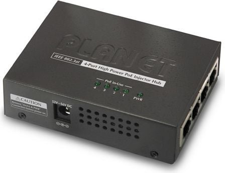 PLANET HPOE-460, Power over Ethernet -tuki, Seinäkiinnitteinen