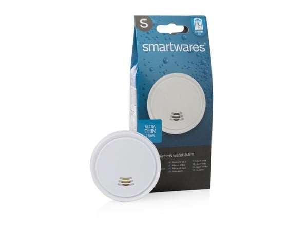 Smartwares FWA-18210, Sensor och varningssystem, Vit, Akrylnitrilbutadienstyren (ABS), 85 dB, IP65, 0 - 40 ° C