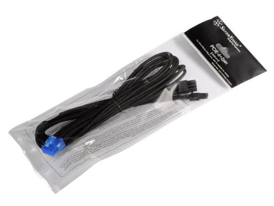 SilverStone PP06 - Strømkabel - 8 pin PCIe-strøm (6+2) (han) - 55 cm - lajittelu - SilverStone ST60; SFX Series ST45; Strider Gold SST-ST1200, ST55...