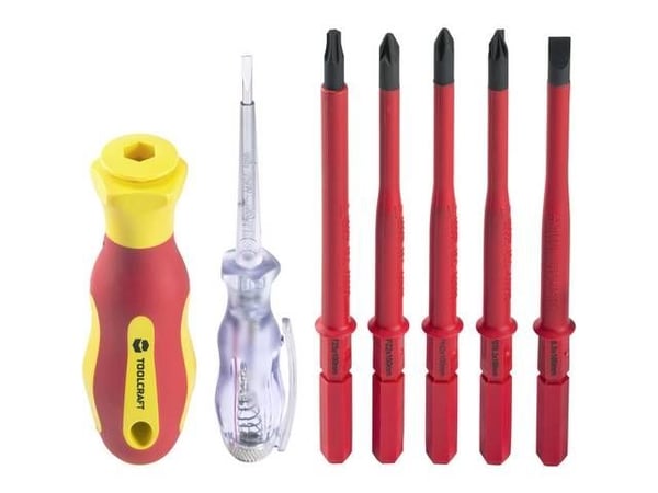 Toolcraft WHS-017, Rød, Gult, Sort