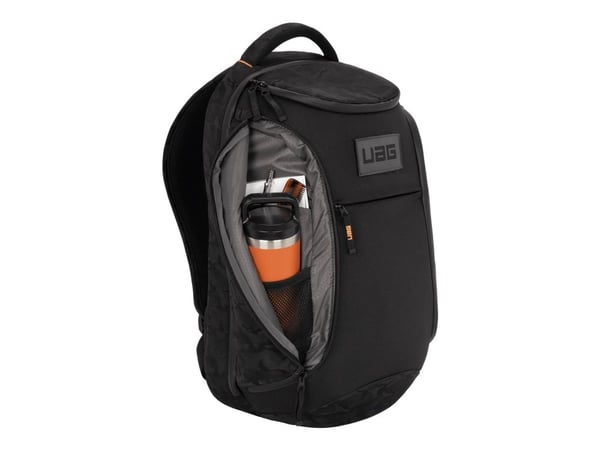 UAG Rugged Laptop Backpack 24-Liter - Pack Series Black Midnight Camo - Notebookryggsekk - 15" - svart, midnatts-camo