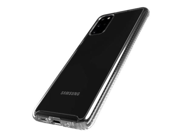 Tech21 Pure Clear - Baksidedeksel for mobiltelefon - plantebasert materiale - blank - for Samsung Galaxy S20+, S20+ 5G