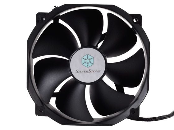 SilverStone FHP141 - Prosessorituuletin - 140 mm - musta