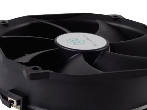 SilverStone FHP141 - Prosessorituuletin - 140 mm - musta