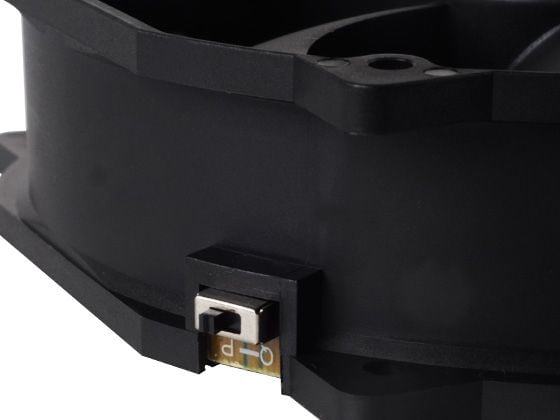 SilverStone FHP141 - Prosessorituuletin - 140 mm - musta
