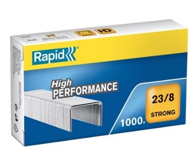 Rapid Strong - Stifter - 23/8 - 8 mm - galvanisert stål - pakke av 1000 - for Fashion HD110