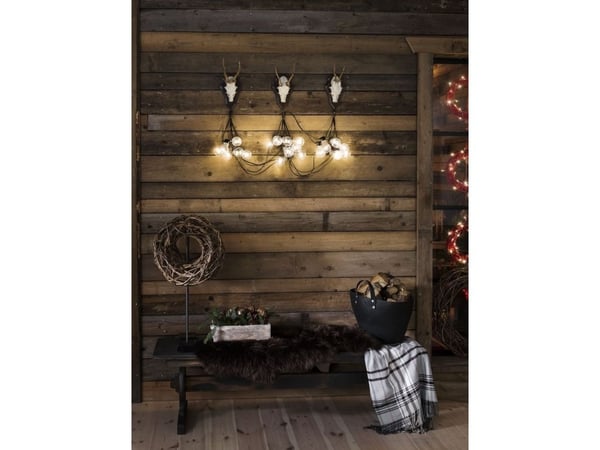 Konstsmide 2379-500, Garland, Plast, Svart, 0,95 m