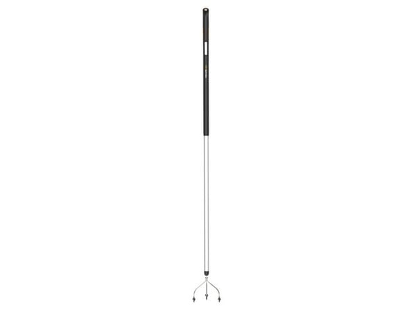 Fiskars Xact™ Cultivator 3, Hand jordfräs, Stål, Grå, Vit, Gjuten aluminium, 148 mm, 1720 mm
