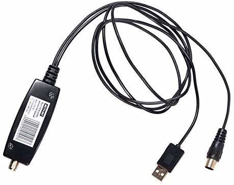Maclean MCTV-697, 0,85 m, 2 x USB A, USB 2.0, Musta