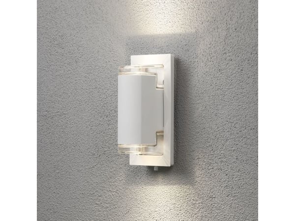 Konstsmide 7987-250, 2 pære(r ), IP54, Hvid