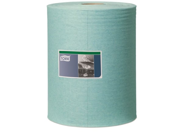 Aftørringsrulle Tork W1/W2 Sensitiv Industri 36x27.5 cm 180 m