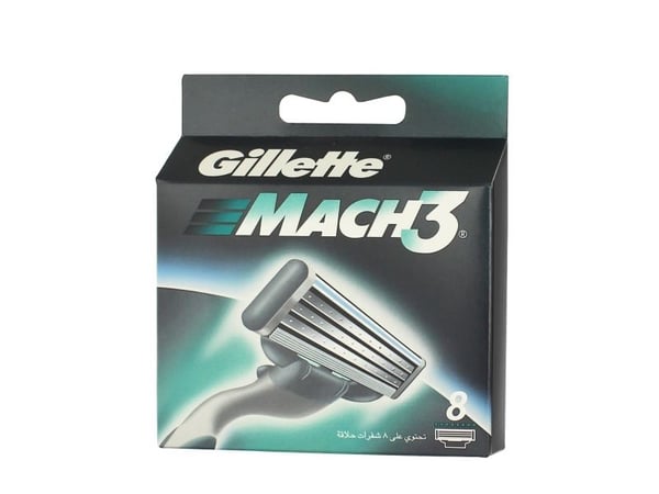 Gillette Mach3 Blades 8 Pack
