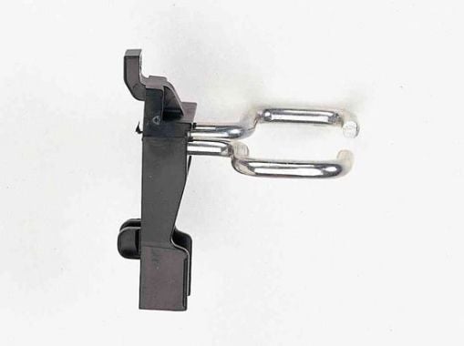 raaco CLIP 5, Passiv holder, Innendørs, Sort, Rustfritt stål